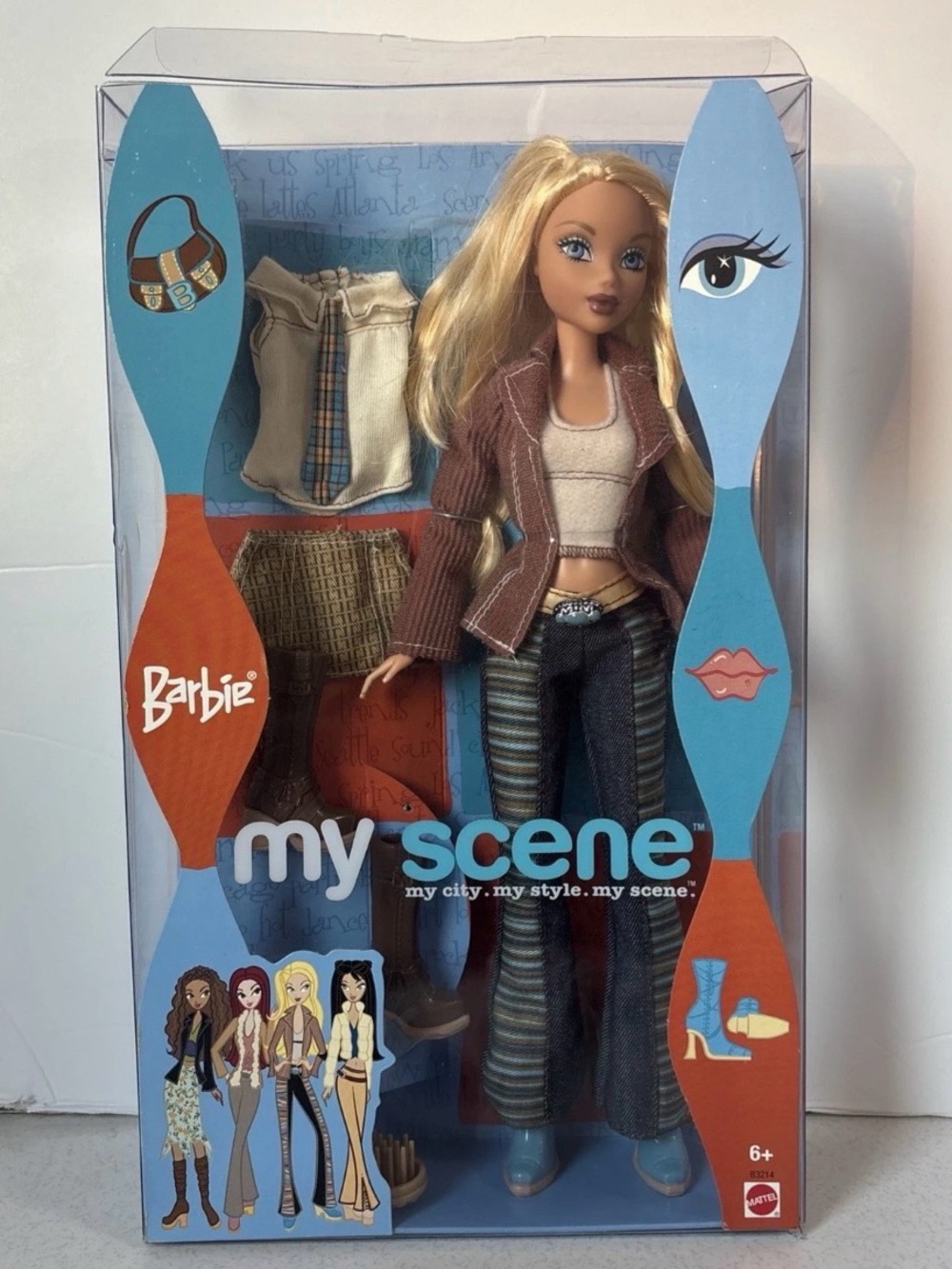 2003 My Scene Back to School Barbie Doll B3214 NRFB Vintage Mattel Open Box READ